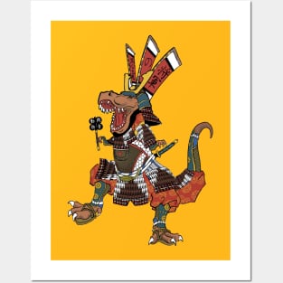 Tyrannosaurus Shogun Posters and Art